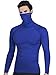 DRSKIN Turtleneck Compression Top Thermal Cool Dry Sports Shirt Baselayer Running Long Sleeve Men