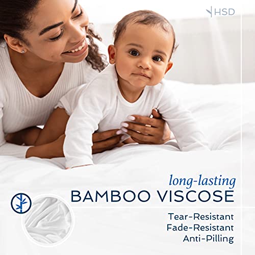 Hotel Sheets Direct 100 Viscose Derived from Bamboo Sheets King