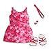 American Girl - Red Hearts Ruffle Outfit for Dolls - Truly Me 2016