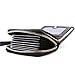 Kinzd Accordion Wallet RFID Leather Card Wallet for Women Credit Card Holder (OneSize, upgraded Black)