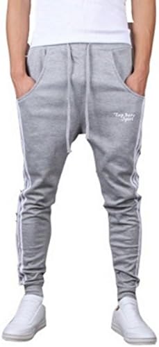 SDZYY Men's Casual Skinny Jogging Harem Pants Tracksuit Bottoms Running Trousers Hiphop Dance Jogger