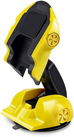 YunTree Phone Mount for Car Magnetic Cellphone Dradle Sticky Holder Compatible with iPhone X 8 8 Plus 7 7 Plus SE 6s 6 Plus 5s 5 4s 4 Samsung Galaxy S8 S7 S6 LG Nexus HTC Sony Nokia and More­-Yellow