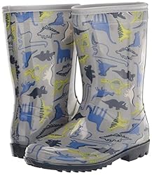 carter's Boy's Nick Rain Boot, New Grey, 11 Little