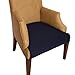 SmartSeat Dining Chair Cover and Protector (Metro Black), Removable, Waterproof, Machine Washable, Stain Resistant, Soft, Comfortable Fabric for Kids, Pets, Entertaining, Eldercare