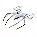 HaloVa Car Sticker, 3D Spider Metal Logo Emblems Badges Decal for Auto Vehicle Car Motorcycle Decor, Silver