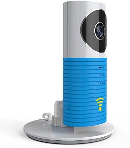 QheTrend Video Baby Monitor Camera with Night Vision &amp; Temperature Sensor,2 Way Talkback Compatible With iPhone &amp; Android (Blue)
