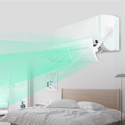 Air Conditioning Windshield, Fheaven Foldable Air Conditioner Deflector Confinement Air Deflector Outlet Air Wing Air Cooled Anti Blast Baffle Wind Direction Telescopic Windshield for Home