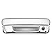 For Chevy Colorado/GMC Canyon GMT355 Tail Gate Exterior Door Handle Cover with Keyhole (Chrome)