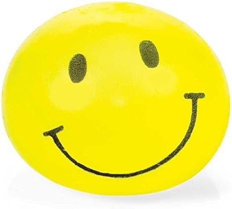 Splat Ball Novelty Squishy Smiley Face Toy