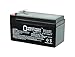 Mighty Max Battery 12V 1.3Ah Battery Replacement for CASIL CA1212, Tempest TR1.3-12