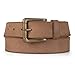 Timberland Men's Genuine Leather Distressed Style Brass Buckle Belt