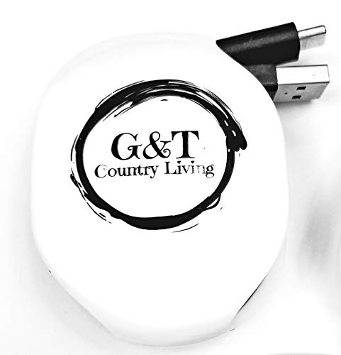 Automatic Cord Winders by G&T Country Living | Automatic Cord Winder for Headphones | Automatic Cord Winder for USB Cables | Automatic Cord Winder Earphone | Automatic Cord Winder Wire |