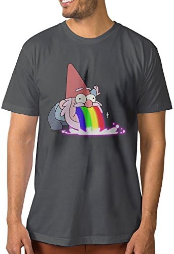DETED Shirt Tee - Gravity Falls Fiddleford For Men's SizeXL DeepHeather