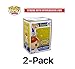 Funko From POP STACKS 2-PACK - The #1 Selling Hard Plastic Protector Case for Regular Size Pop Boxed Figures