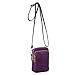 HAIDEXI Small Crossbody Bags Cell Phone Purse Smartphone Wallet For Women (A-PURPLE)