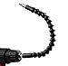 Black Menba 11.8 Inch Flexible Extension Screwdriver Drill Bit