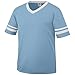 Augusta Sportswear Augusta Sleeve Stripe Jersey, Light Blue/White, X-Large
