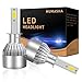 H1 Headlight Bulb, H1 Led kit Car Lights with COB Chips 6500K Cool White Bulbs All-in-One Conversion Kit IP68 Waterproof