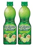 Realime 100% Lime Juice, 15 oz (2 PACK)