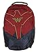 DC Comics Wonder Woman Backpack w/Laptop Sleeve and Water Bottle Pockets