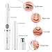 Jerrybox Lavany Ladies Electric Trimmer & Shaver, Precision 2-in-1 Women's Trimmer for Eyebrows, Nose, Facial and Body Hair Removal, Battery-Operated and Washable