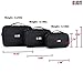 BUBM 3pcs/Set Waterproof Portable Universal Multi-Functional Digital Storage Bag Electronic Accessories Cable Organizer Bag Carrying Case Camera Lens Charger Cable Organiser Triple Set Bag
