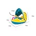 Wishliker Inflatable Baby Toddler Pool Float Swimming Ring with Sun Canopy for The Age 6-36 Months