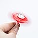 Hand Spinner Fidget Toys High Speed Rotate Bearing Stress Reducer for Children,Kids and Adults Mixed Red Green Purple (Pack of 3)
