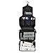 MLMSY Travel Toiletry Bag Cosmetic Organizers with Hanging Hook Use in Hotel,Bathroom(Black)