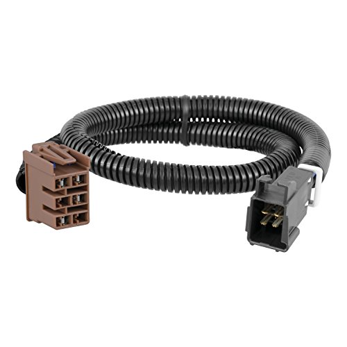 CURT 51353 Quick Plug Electric Trailer Brake Controller Wiring Harness for for Select Cadillac, Chevrolet, GMC and Hummer Trucks and SUVs