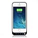 Battery Case for iPhone 5S/5SE/5C/5 HETP Backup Charger Case Protection Cover 4600mAh Extended Battery Built in USB Power Bank & Pop-out Kickstand Charging Case(Up to 2.65X Extra Battery Life) -Black