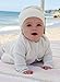 BAREFOOT DREAMS CozyChic LITE Infant Beanie (XS (0-6 Months), Pink)