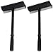 Set of 2 Black Duck Brand Window and Windshield Cleaning Sponge and Rubber Squeegee!