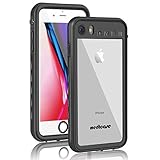 iPhone 7/ iPhone 8 Waterproof Case, Meritcase Full Body Shockproof Snowproof Dirtproof IP68 Underwater Case for iPhone 7/8(4.7 inch)-Black