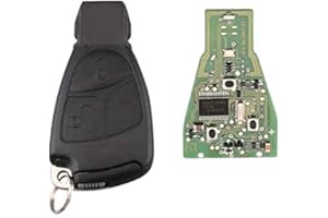 Amautolucky Smart Remote Key Fob for Mercedes Benz C E ML Class 1999 2000 2001 2002 2003 2004 2005 2006 2007 2008 2009 2010 433Mhz