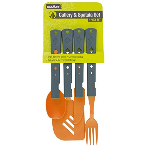 PMS SUMMIT 4PC CUTLERY SPATULA SET. 2 COLOURS