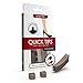 Heel Tip Replacement Cap & Wrap, 1 Pair (Small, Taupe)
