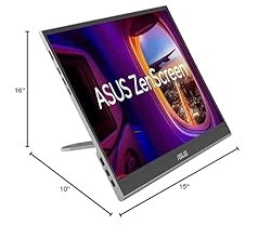 ASUS ZenScreen 16” OLED USB-C portable monitor