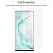 Luminira [2 Pack] Screen Protector Compatible Samsung Galaxy Note 10 Screen Protector - Premium Surface Hardness Crystal Clear [Full Screen Coverage] Tempered Glass Screen Protector Guard Cover