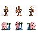 JAMOR Spongebob 8 Pcs,Patrick Star,Squidward Tentacles,Eugene H. Krabs Wait