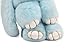 USATDD Easter Bunny Doll Keychain Soft Cute Rabbit Fluffy Plush Pendant Key ring(Blue)