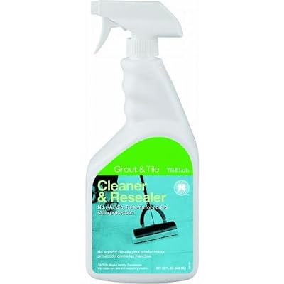 Custom Building Products TileLab Grout & Tile Cleaner and Resealer, 32 fl. oz.(946 ml)