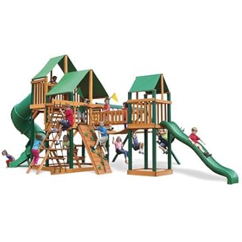 Amazon.com Backyard Discovery Skyfort II All Cedar Wood 