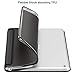 Soke iPad 9.7 Case 2018/2017, Ultra Slim Lightweight Smart Case [Trifold Stand] [Auto Wake/Sleep] with Translucent Clear Soft TPU Back Cover for Apple iPad 9.7 Inch iPad 6th /5th Generation, Black