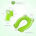 Portable Potty Seat for Toddler Travel - Foldable Non-Slip Potty Training Toilet Seat Cover for Boys Girls, Baby Kids wit