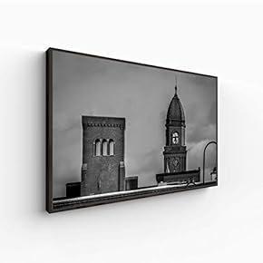 Canvas Wall Art for Living Room, Bedroom Building Framed Canvas Prints for Home Decoration Ready to Hang - 16x24 inches