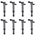 Set of 8 Ignition Coils For Dodge Jeep Mitsubishi 3.7L V6 4.7L V8 fits UF-270 / UF270