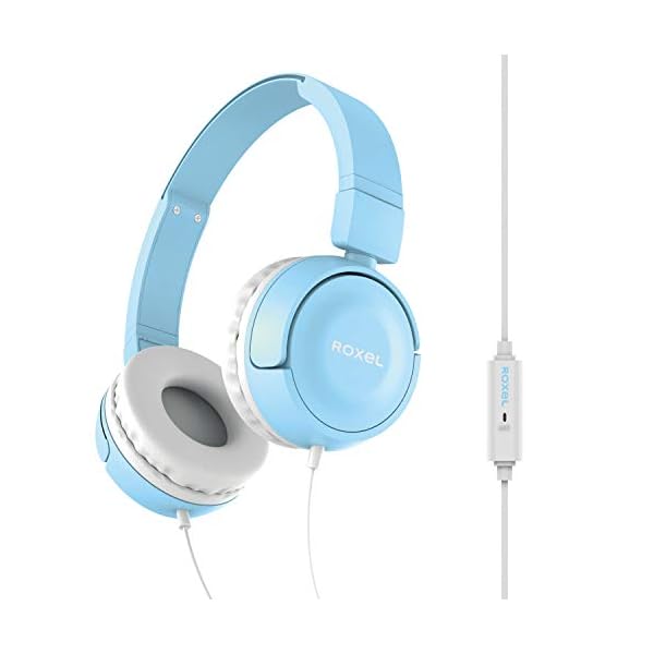 Roxel-RX110-Powerful-Bass-Lightweight-Wired-Foldable-Headphones-with-Mic-Ergonomic-On-Ear-Headphone-Compatible-with-Android-and-IOS-Devices-Answer-Incoming-Calls-Blue Roxel RX110 Powerful Bass Lightweight Wired Foldable Headphones with Mic, Ergonomic On Ear Headphone Compatible with…