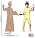 Cardboard People Bruce Lee Yellow Jumpsuit Life Size Cardboard Cutout Standup