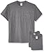 Jerzees Men's Dri-Power Short Sleeve T-Shirt (Pocket & No, Pocket-3 Pack-Oxford, X-Large